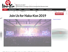 Tablet Screenshot of naka-kon.com
